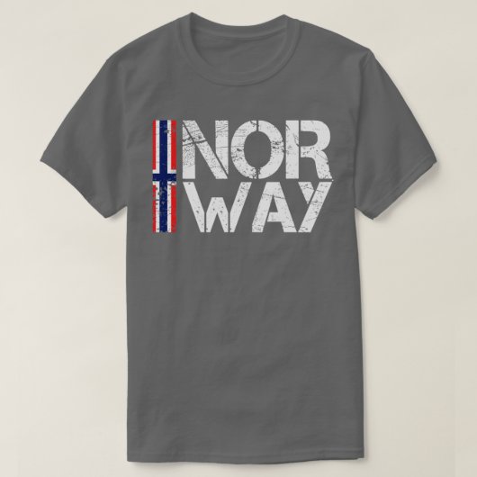 Noorwegen1 T-shirt (Design voorkant)