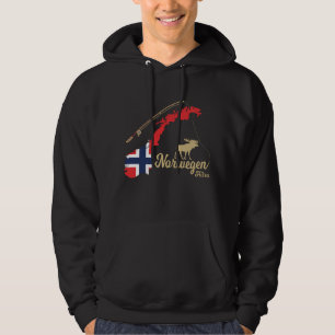 Noorwegen 2022 Hitra Vist Scandinavië Hoodie