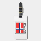 Noorwegen Bagagelabel (Voorkant verticaal)