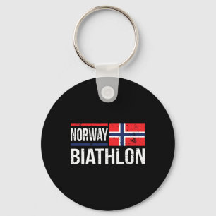 Noorwegen Biatlon Target Skiing Shooting Competiti Sleutelhanger