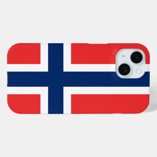 Noorwegen Case-Mate iPhone Case (Achterkant (horizontaal))