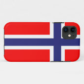 Noorwegen Case-Mate iPhone Case (Achterkant (horizontaal))