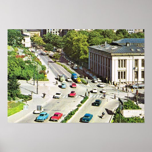  Noorwegen, centrum Oslo Poster (Voorkant)