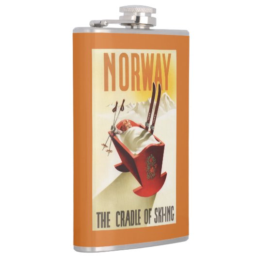 Noorwegen - De wieg van het Skiing Heupfles (Rechts)
