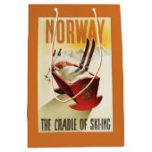 Noorwegen - De wieg van het Skiing Medium Cadeauzakje (Voorkant)