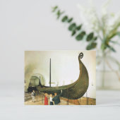  Noorwegen, Gokstad Ship Briefkaart (Staand voorkant)