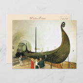  Noorwegen, Gokstad Ship Briefkaart (Voorkant / Achterkant)