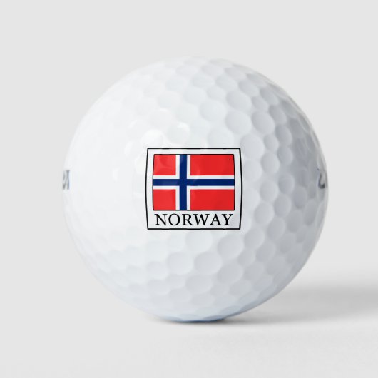 Noorwegen Golfballen (Voorkant)