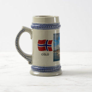 Noorwegen, haven van Oslo; jachthaven Bierpul