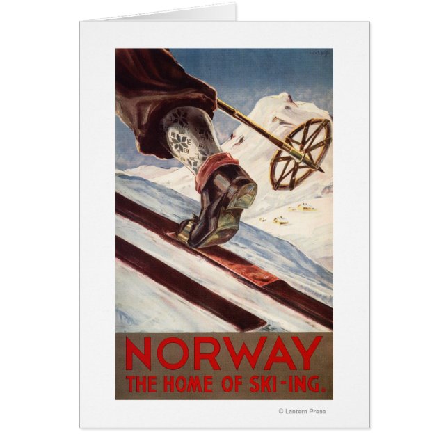 Noorwegen - Het startpunt van de Skiing (Voorkant)