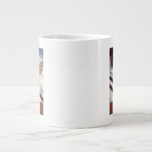 Noorwegen - Het startpunt van de Skiing Jumbo Mok (Voorkant)