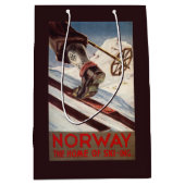 Noorwegen - Het startpunt van de Skiing Medium Cadeauzakje (Voorkant)