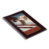 Noorwegen - Het startpunt van de Skiing Notitieboek (Rechterzijde)