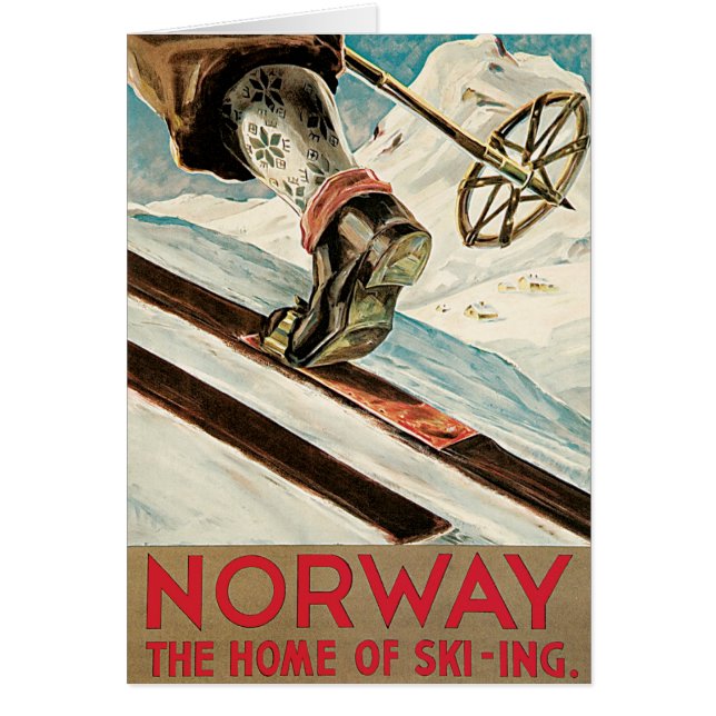 Noorwegen ~ Het startpunt van Skiing (Voorkant)
