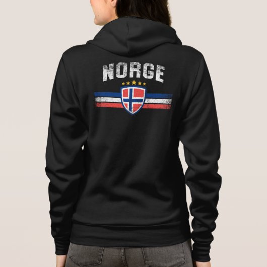 Noorwegen Hoodie (Achterkant)