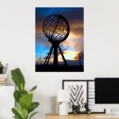 NOORWEGEN KAPITAAL POSTER (Thuiskantoor)