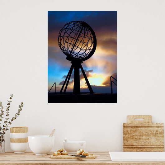 NOORWEGEN KAPITAAL POSTER (Keuken)