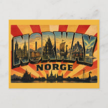 Noorwegen Land Vintage