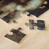  Noorwegen, Lapland, Sami-familie 1950 Legpuzzel (Zijkant)