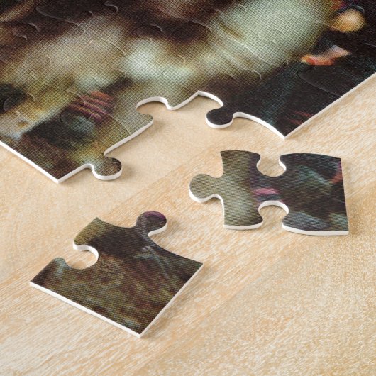 Noorwegen, Lapland, Sami-familie 1950 Legpuzzel (Zijkant)