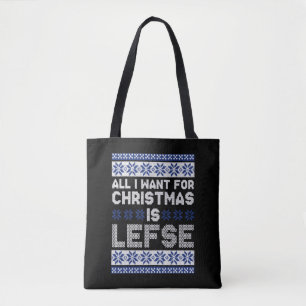 Noorwegen Lelijke Kerstmis Draagtas