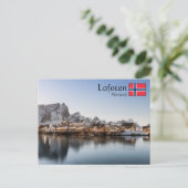 Noorwegen Lofoten Briefkaart (Staand voorkant)