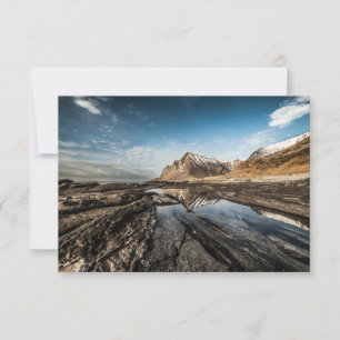 Noorwegen Lofoten Landschap Fotokaart