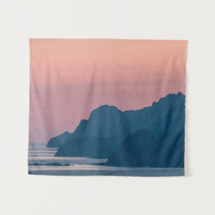 Noorwegen Lofoten Landschap Wandkleed