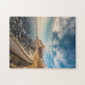 Noorwegen Lofoten Weg Legpuzzel (Horizontaal)