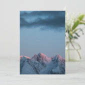 Noorwegen Lyngen Mountains Card (Staand voorkant)
