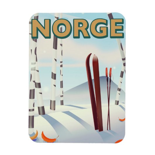 Noorwegen Magneet (Verticaal)
