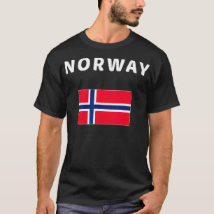 Noorwegen Noorse Vlag Gift Aussie T-shirt
