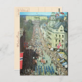  Noorwegen, Oslo, Parade Briefkaart (Voorkant / Achterkant)