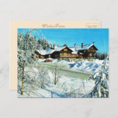  Noorwegen, Oslo, Winterscène Briefkaart (Voorkant / Achterkant)