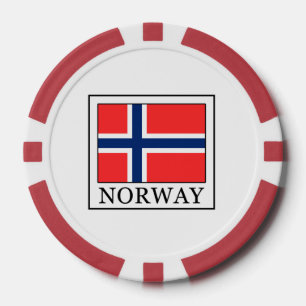 Noorwegen Pokerchips