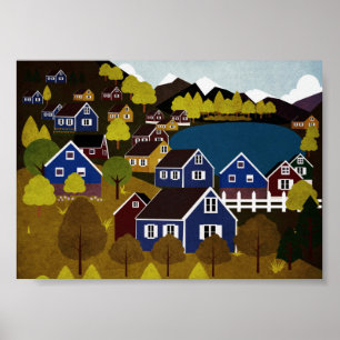 Noorwegen Poster