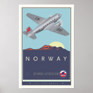 Noorwegen Poster