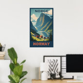 Noorwegen Poster (Thuiskantoor)