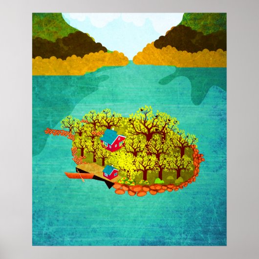 Noorwegen Poster (Voorkant)