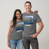 Noorwegen, reflecties in Fjord T-shirt (Unisex)