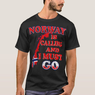 Noorwegen roept t-shirt