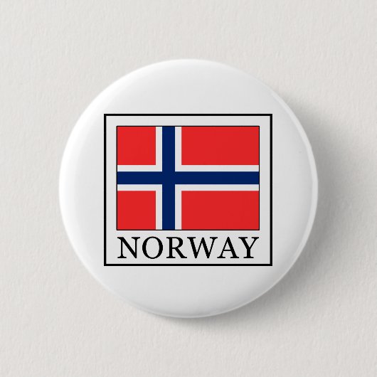 Noorwegen Ronde Button 5,7 Cm (Voorkant)
