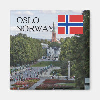 Noorwegen Scandinavië Oslo Vigeland reizen souveni