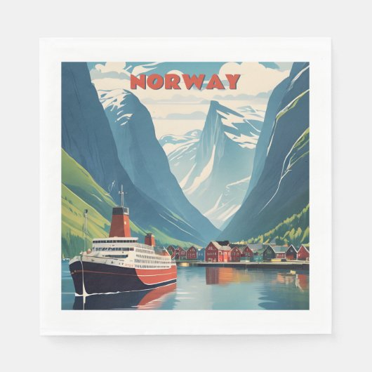 Noorwegen Servet (Voorkant)