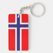 Noorwegen Sleutelhanger (achterkant)