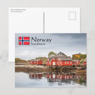 Noorwegen Souvenir Briefkaart