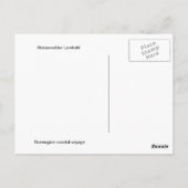 Noorwegen, Statasradder Lehmkul Briefkaart (Achterkant)