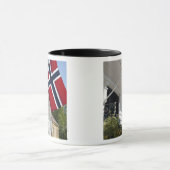 Noorwegen, Stavanger. Historische uitzichten in he Mok (Midden)