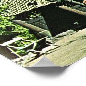  Noorwegen, Stave Church Poster (Hoek)