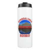 Noorwegen Sunndalsøra Revel Noors Thermosbeker (Voorkant)